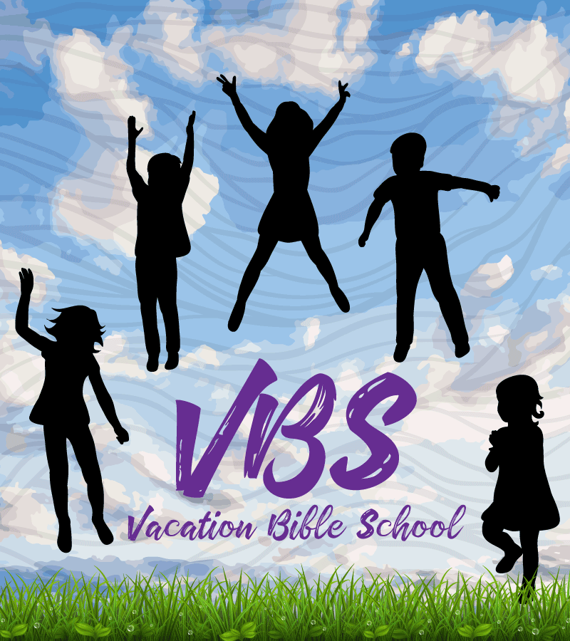 Poster for the <strong>Chapel of Praise</strong> Vacation Bible School.